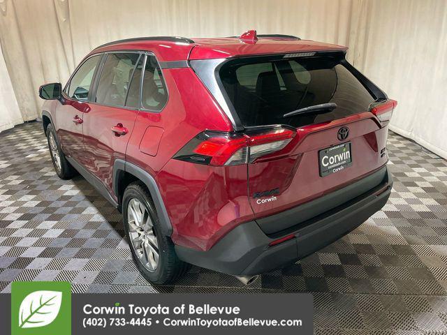 used 2021 Toyota RAV4 car, priced at $28,500