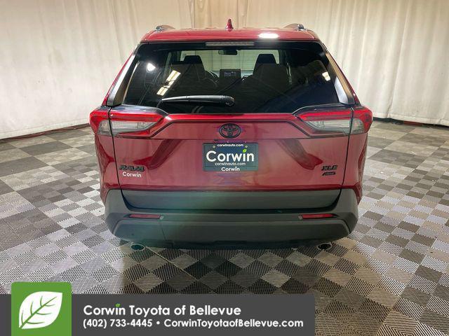 used 2021 Toyota RAV4 car, priced at $28,500