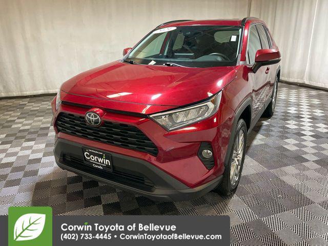 used 2021 Toyota RAV4 car, priced at $28,500