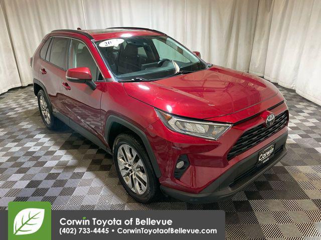 used 2021 Toyota RAV4 car, priced at $28,500