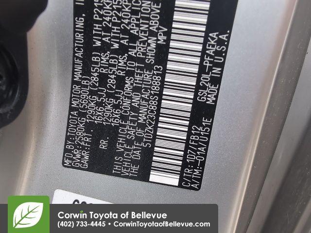 used 2008 Toyota Sienna car, priced at $8,000