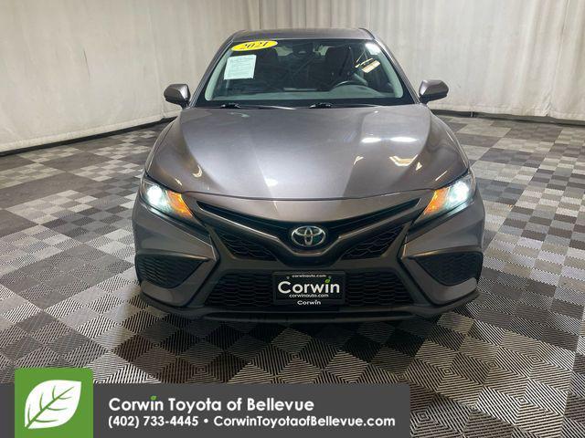 used 2021 Toyota Camry car, priced at $16,900