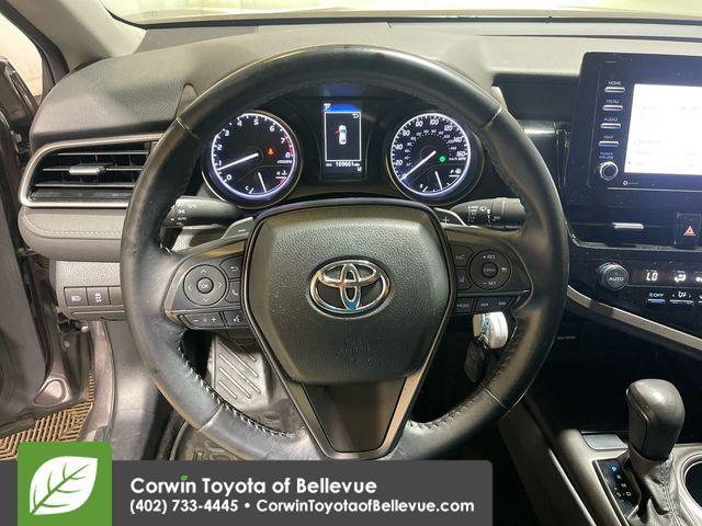 used 2021 Toyota Camry car, priced at $16,900