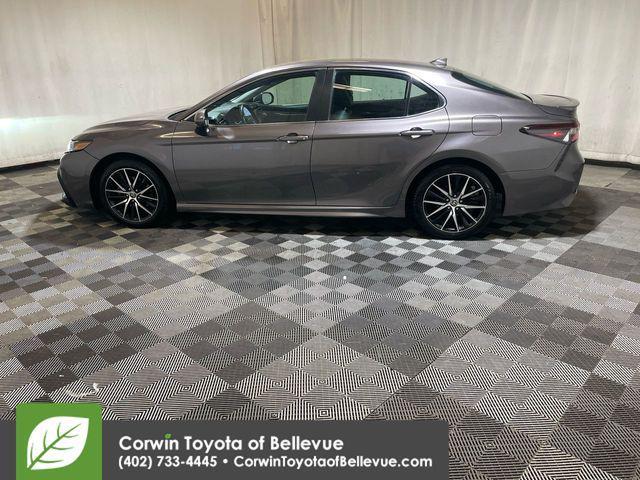 used 2021 Toyota Camry car, priced at $16,900