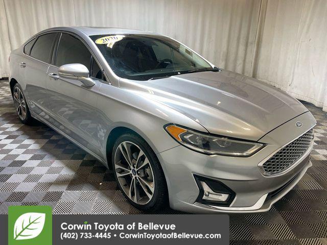 used 2020 Ford Fusion car, priced at $15,240