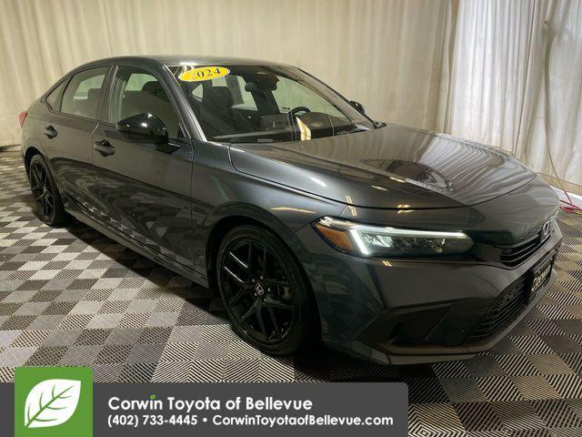 used 2024 Honda Civic car, priced at $22,900