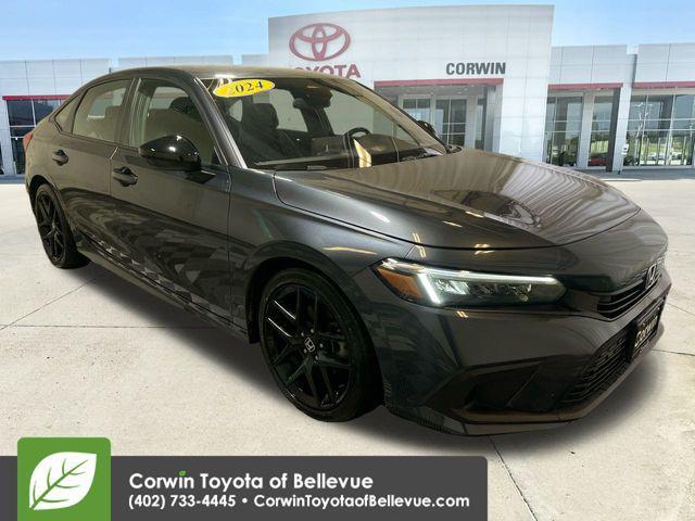 used 2024 Honda Civic car, priced at $22,750