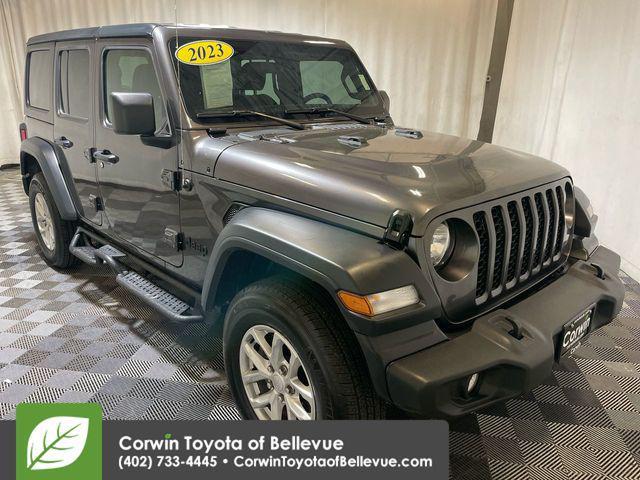 used 2023 Jeep Wrangler car, priced at $33,000
