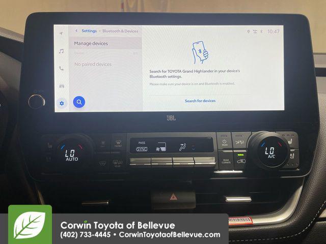 new 2025 Toyota Grand Highlander car, priced at $55,110