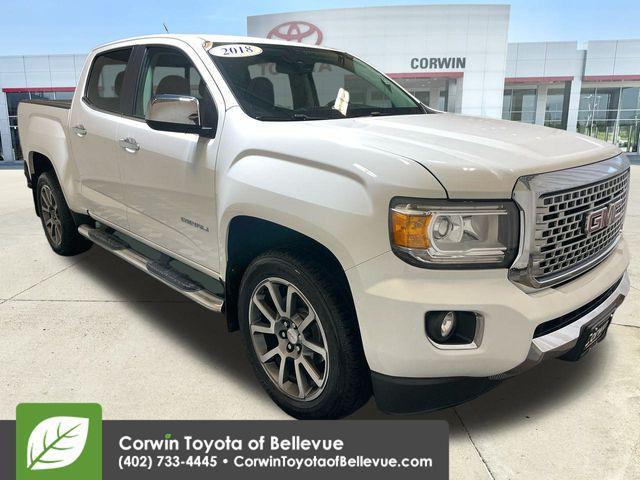 used 2018 GMC Canyon car, priced at $23,500