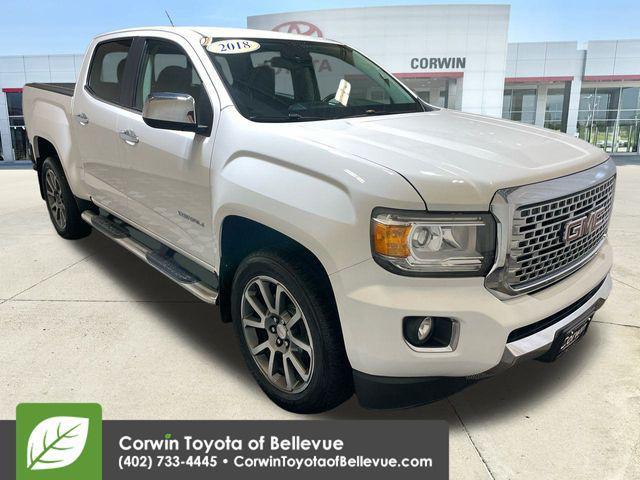 used 2018 GMC Canyon car, priced at $23,500