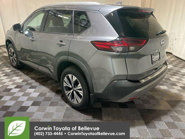 used 2021 Nissan Rogue car, priced at $18,500