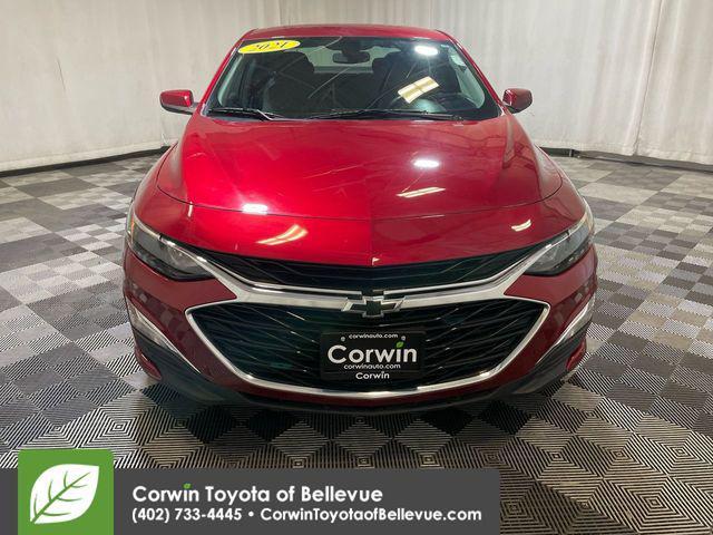 used 2021 Chevrolet Malibu car, priced at $18,000