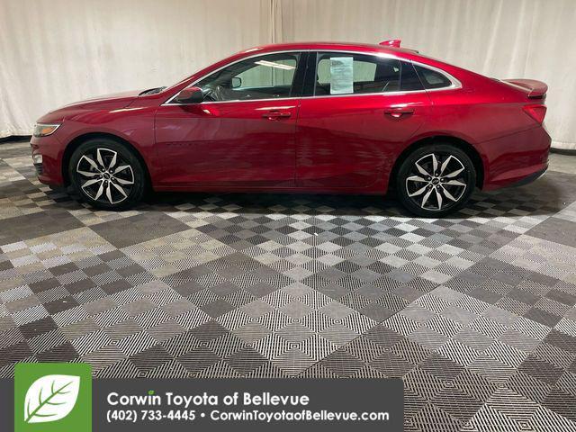 used 2021 Chevrolet Malibu car, priced at $18,000
