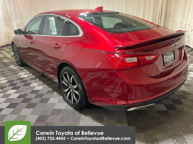 used 2021 Chevrolet Malibu car, priced at $18,000