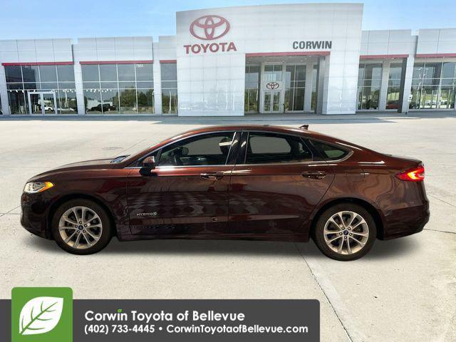 used 2019 Ford Fusion Hybrid car, priced at $12,500