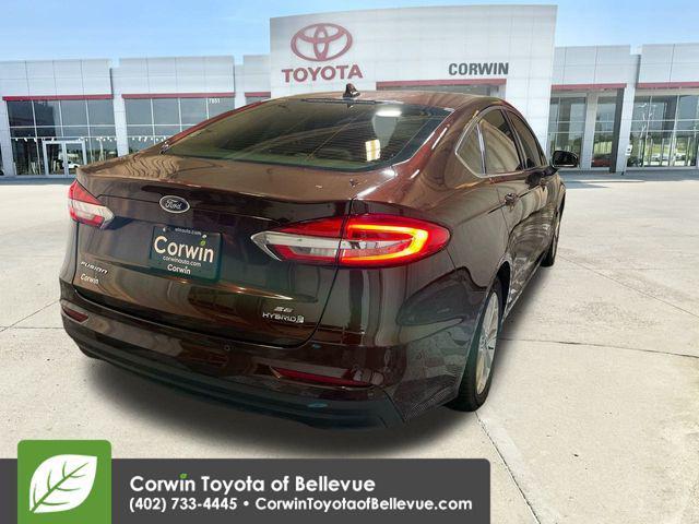 used 2019 Ford Fusion Hybrid car, priced at $12,500