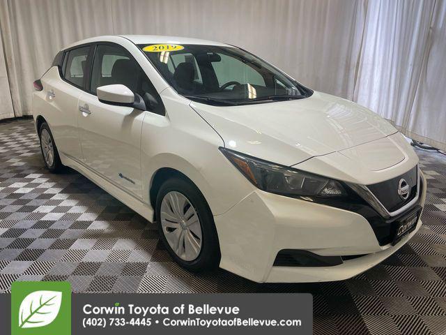 used 2019 Nissan Leaf car, priced at $13,607
