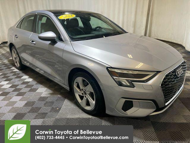 used 2023 Audi A3 car, priced at $19,750
