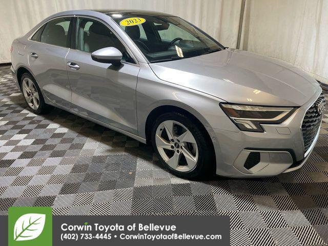 used 2023 Audi A3 car, priced at $19,750