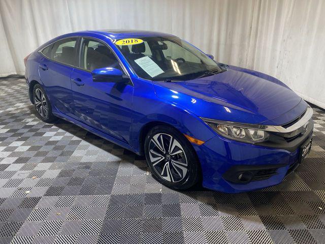 used 2018 Honda Civic car, priced at $15,500