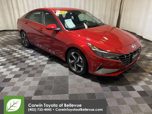 used 2022 Hyundai Elantra car, priced at $21,000