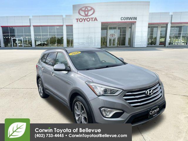 used 2016 Hyundai Santa Fe car, priced at $10,000