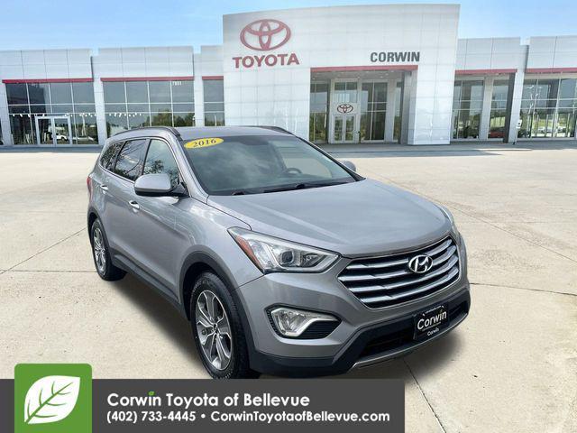 used 2016 Hyundai Santa Fe car, priced at $10,000