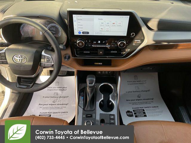 used 2023 Toyota Highlander car, priced at $44,000