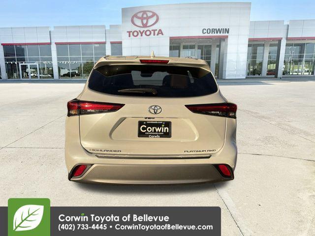 used 2023 Toyota Highlander car, priced at $44,000