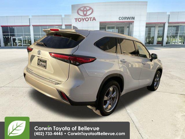 used 2023 Toyota Highlander car, priced at $44,000