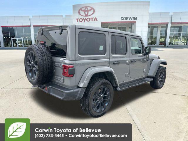 used 2022 Jeep Wrangler Unlimited 4xe car, priced at $27,500
