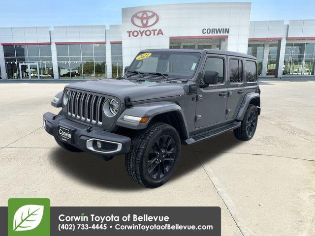 used 2022 Jeep Wrangler Unlimited 4xe car, priced at $27,500