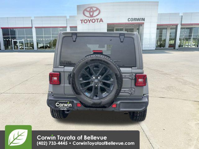 used 2022 Jeep Wrangler Unlimited 4xe car, priced at $27,500