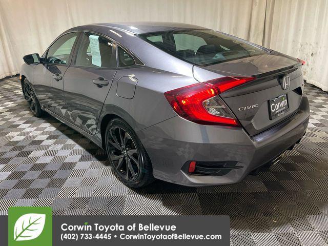 used 2019 Honda Civic car, priced at $21,000