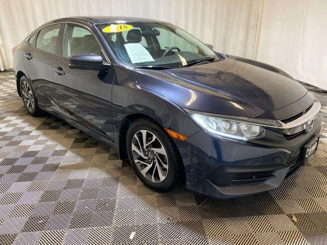 used 2018 Honda Civic car, priced at $17,300