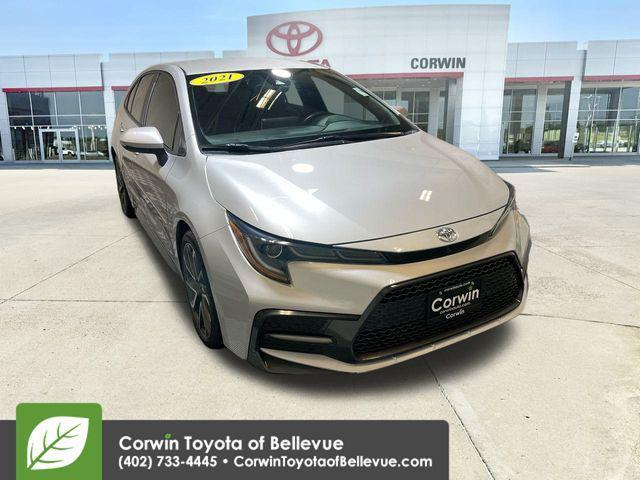 used 2021 Toyota Corolla car, priced at $19,500