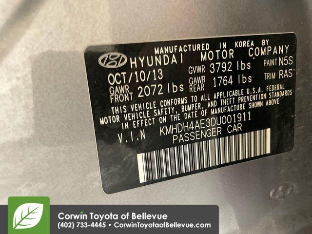 used 2013 Hyundai Elantra car, priced at $6,000