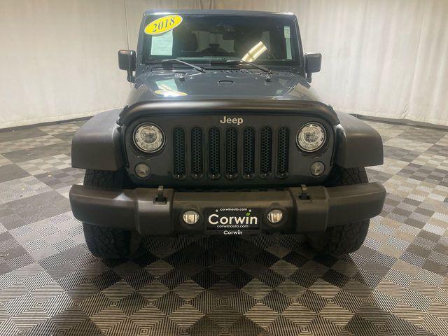 used 2018 Jeep Wrangler JK Unlimited car, priced at $26,000