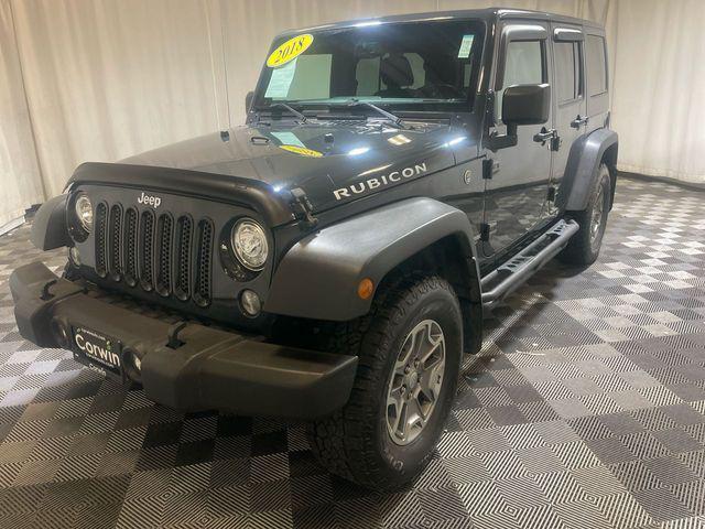 used 2018 Jeep Wrangler JK Unlimited car, priced at $26,000