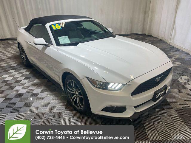 used 2016 Ford Mustang car, priced at $10,000