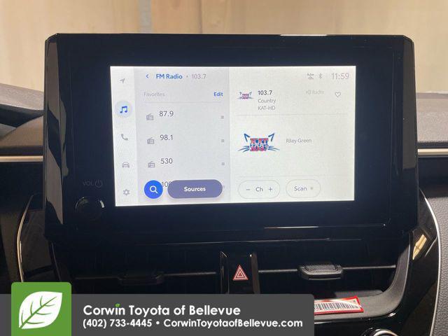new 2025 Toyota Corolla Hybrid car, priced at $27,289