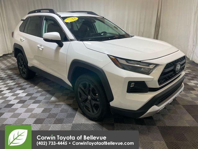used 2023 Toyota RAV4 car, priced at $30,500