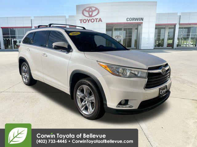 used 2015 Toyota Highlander car, priced at $19,500