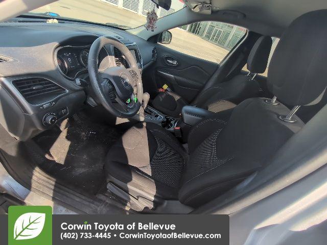 used 2019 Jeep Cherokee car, priced at $12,500