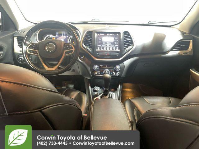 used 2017 Jeep Cherokee car, priced at $15,000