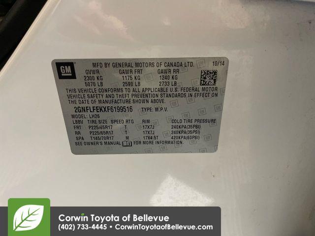 used 2015 Chevrolet Equinox car, priced at $11,300