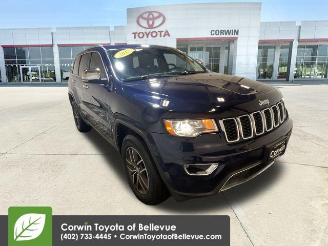 used 2018 Jeep Grand Cherokee car, priced at $17,500