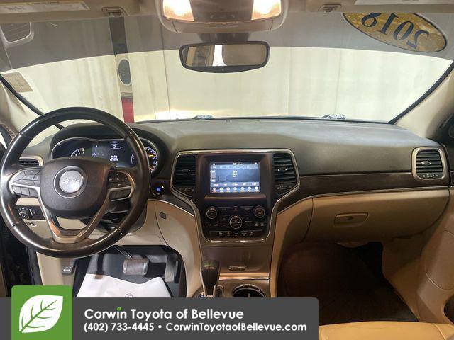 used 2018 Jeep Grand Cherokee car, priced at $17,500