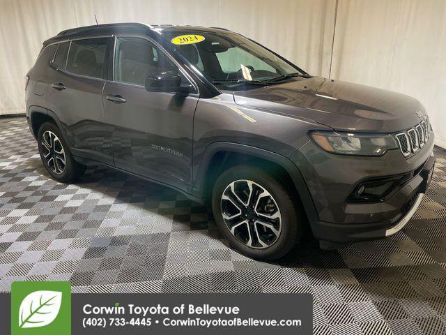 used 2024 Jeep Compass car, priced at $25,000